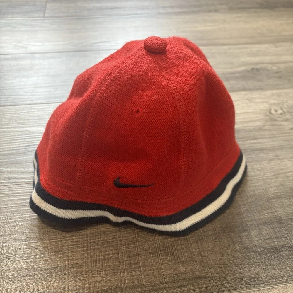 Vintage Y2K Nike Los Angeles Clippers Bucket Hat L/XL 83R Red